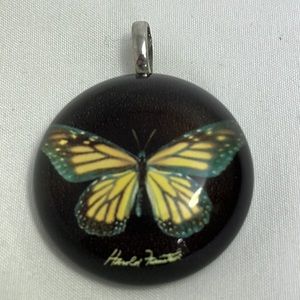 Harold Feinstein Butterfly Pendant